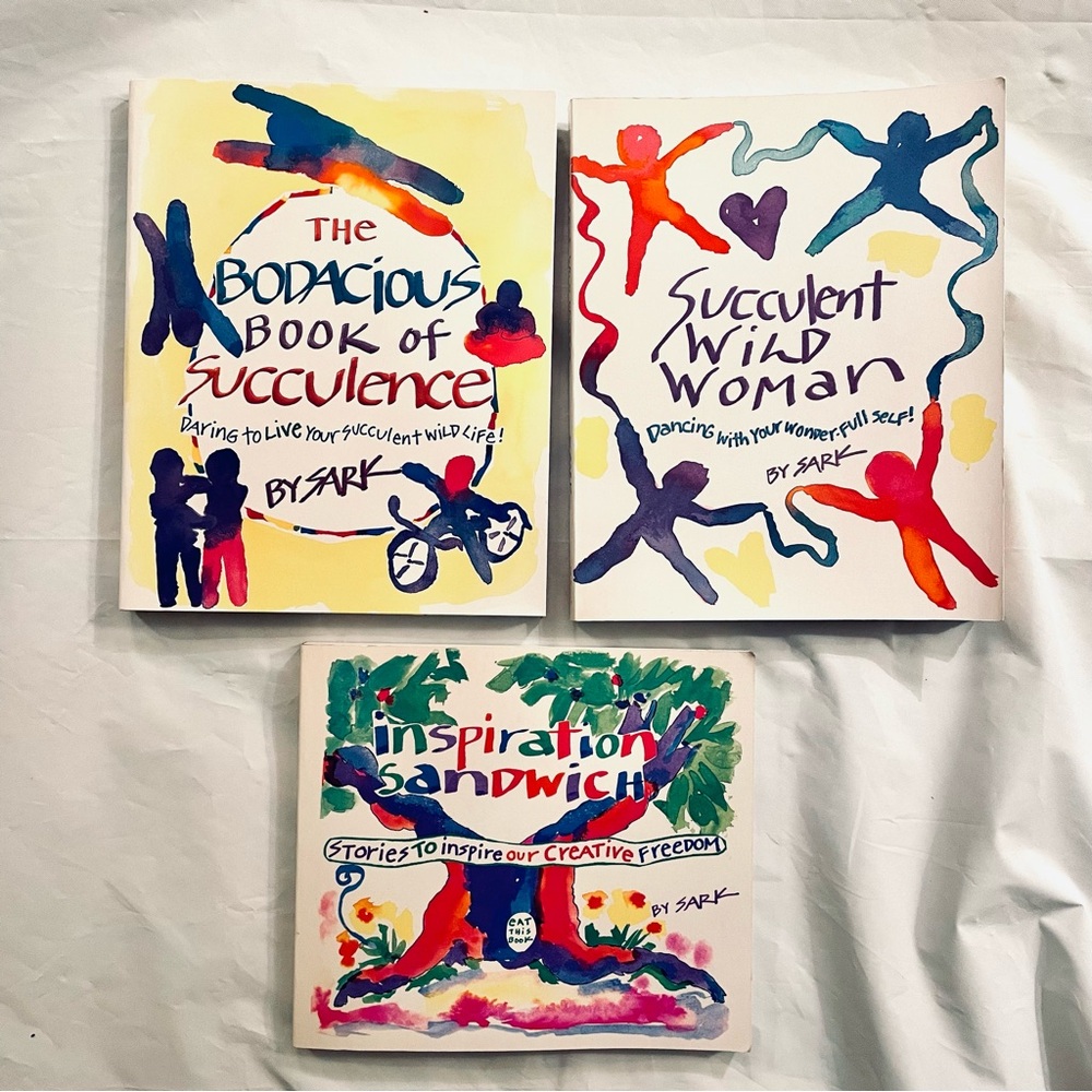 Book Set (3) by Sark - Succulent Wild Women Inspiration